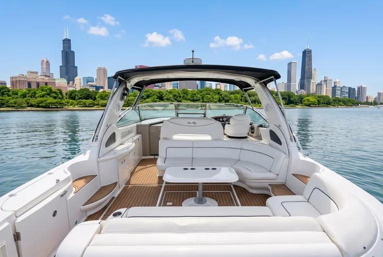 52ft Sea Ray Sundancer, Chicago yacht charter, photo 4