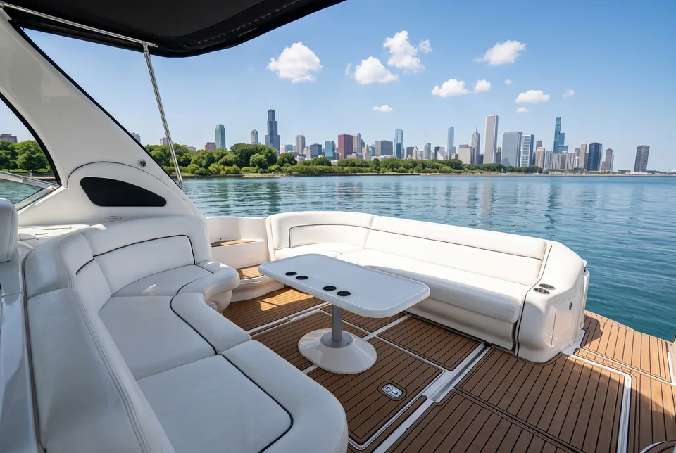 52ft Sea Ray Sundancer, Chicago yacht charter, photo 5