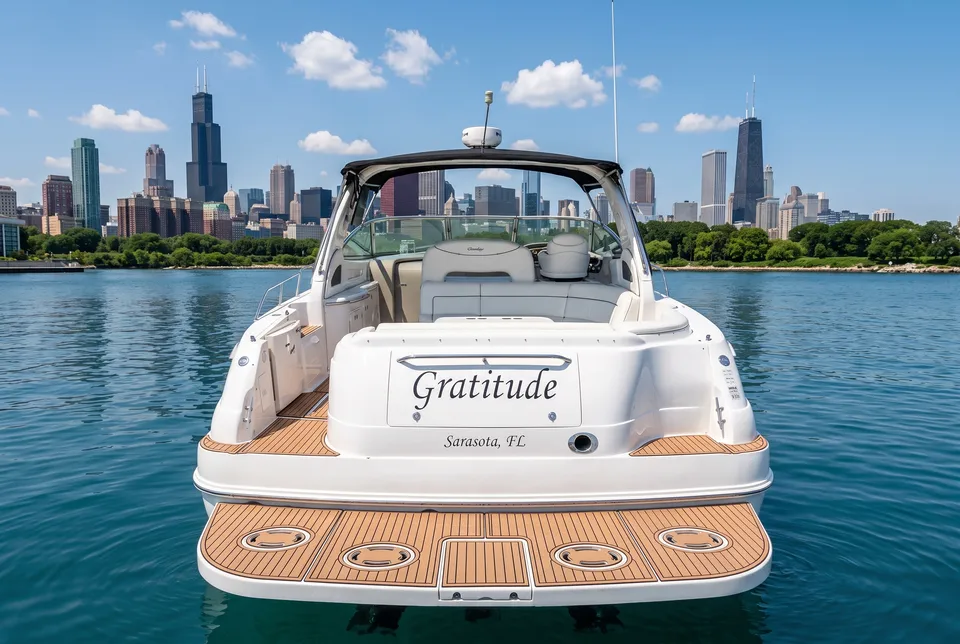 52ft Sea Ray Sundancer, Chicago yacht charter, photo 3